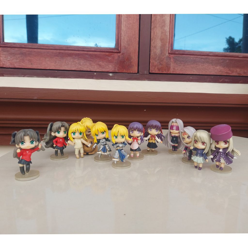 Set Figure Fate Stay Night Nendoroid Petit (preloved) [baca deskripsi]