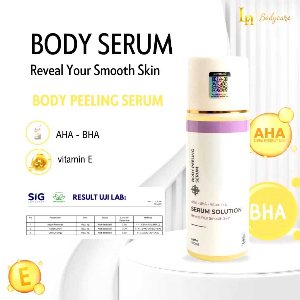 LN BODY PEELING SERUM || SERUM SOLUTION