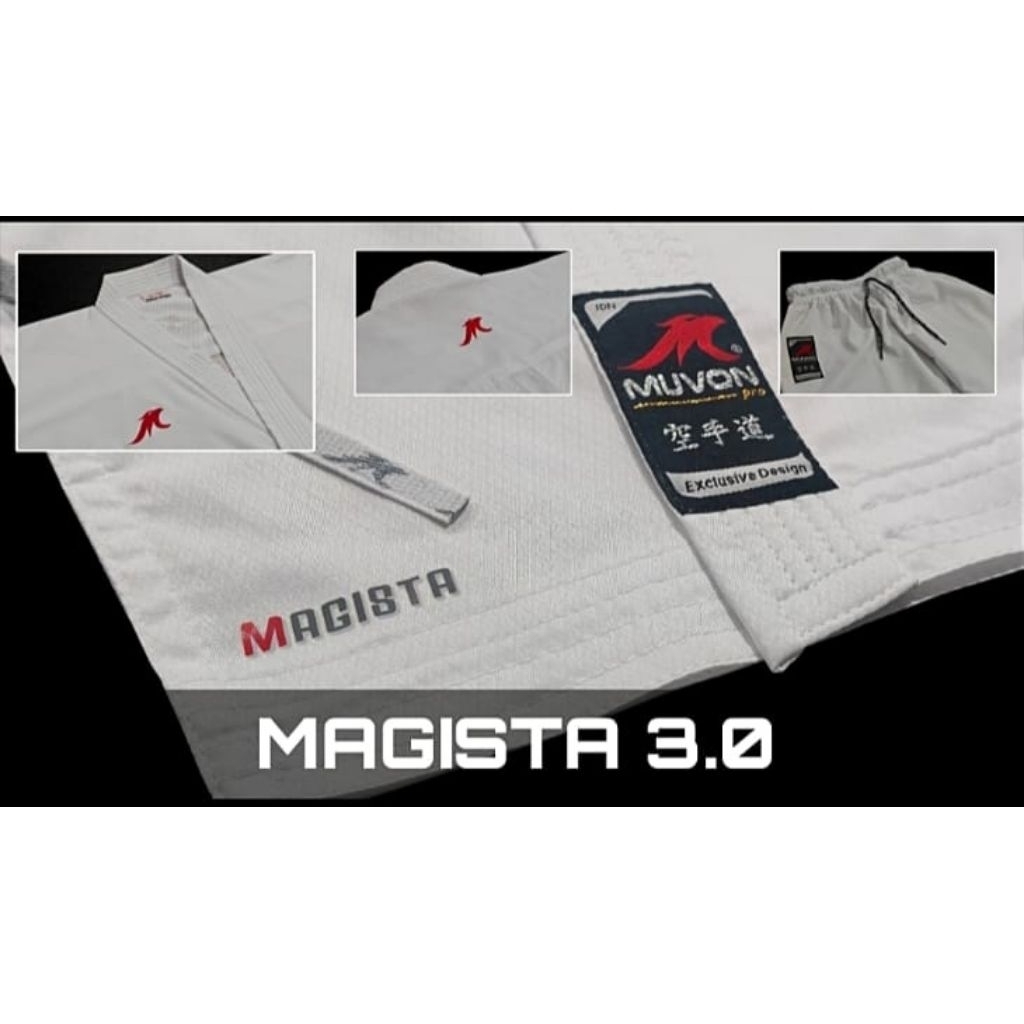 NEW ARRIVAL BAJU KARATE KUMITE MUVON MAGISTA BUBLE