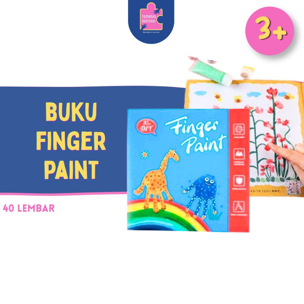 BUKU FINGER PAINT 40 HALAMAN