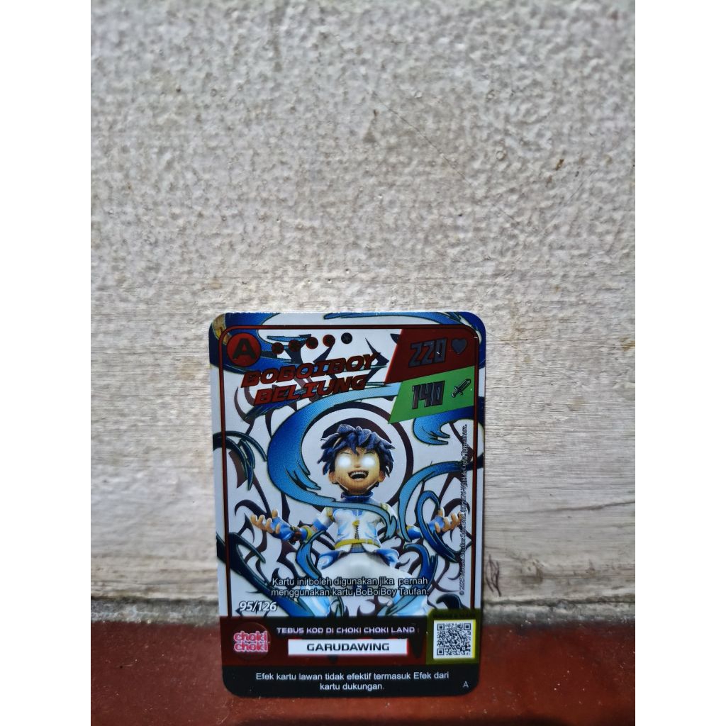 kartu BoBoiBoy beliung
