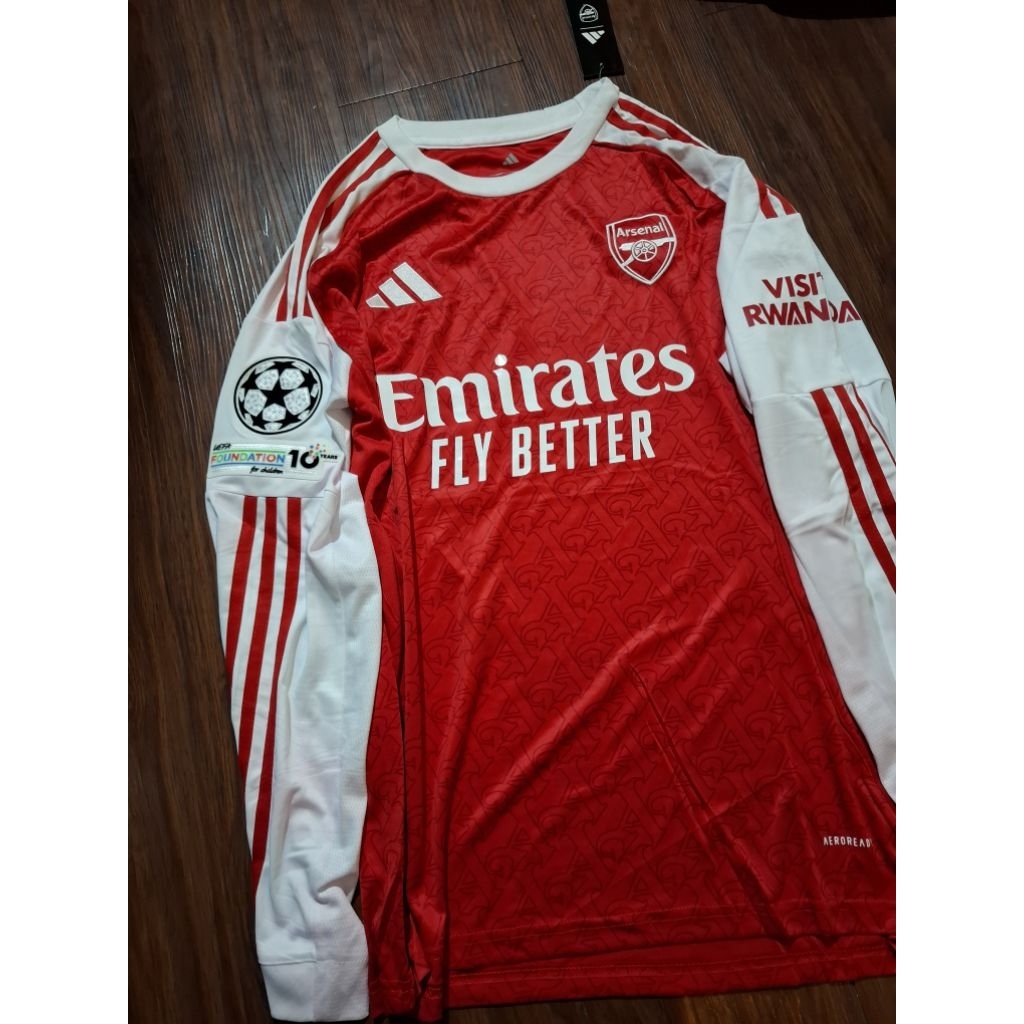 ARSENAL HOME 25/26 GO LONGSLEEVE BNWT