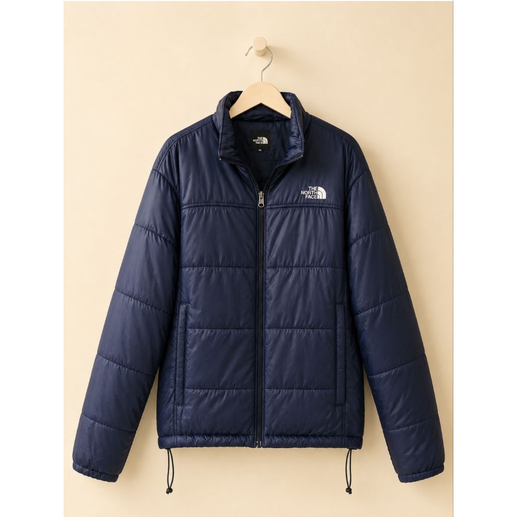 The North Face Puffer Jacket Navy XL Original Korea Second Like New