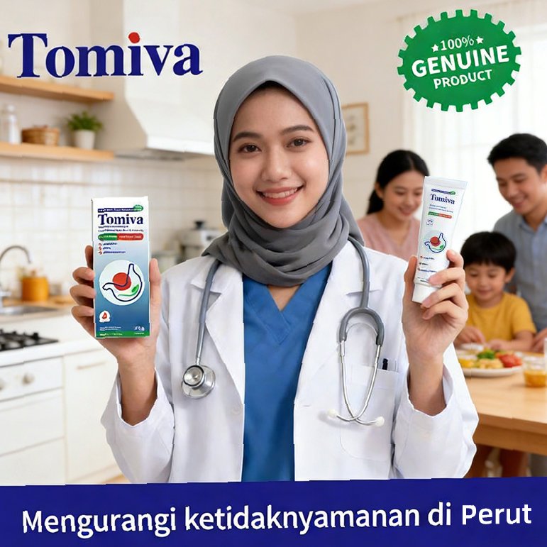 Harga Promo Murah Untuk Orang Perkotaan Sibuk TOMIVA Comfort Massage Gel 30g BPOM