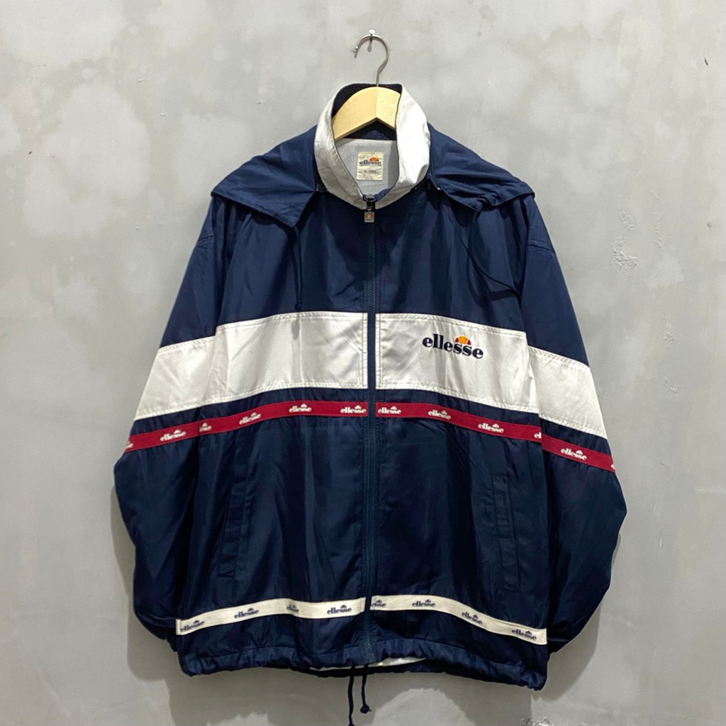 Windbreaker Jacket Ellesse Colourblok Taped