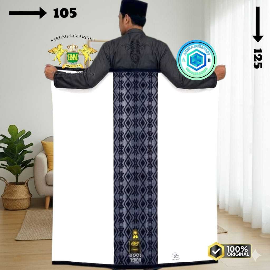 BISA COD SARUNG POLOS PUTIH MEREK HMM SARUNG SANTRI MELENIAL SARUNG DEWASA