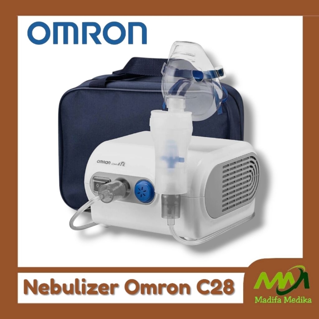 NEBULIZER  OMRON NC 28   ALAT  UAP INHALASI ASMA  NEBULIZER C28 OMRON