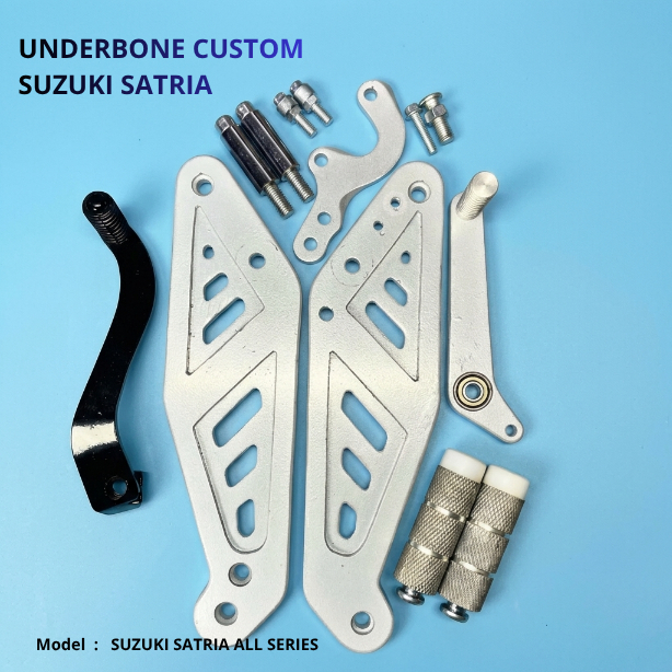 Underbone Satria Fu Fi F 150 Full Set Footstep Karbu Injeksi Road Race Model NGRT | Cyber Project
