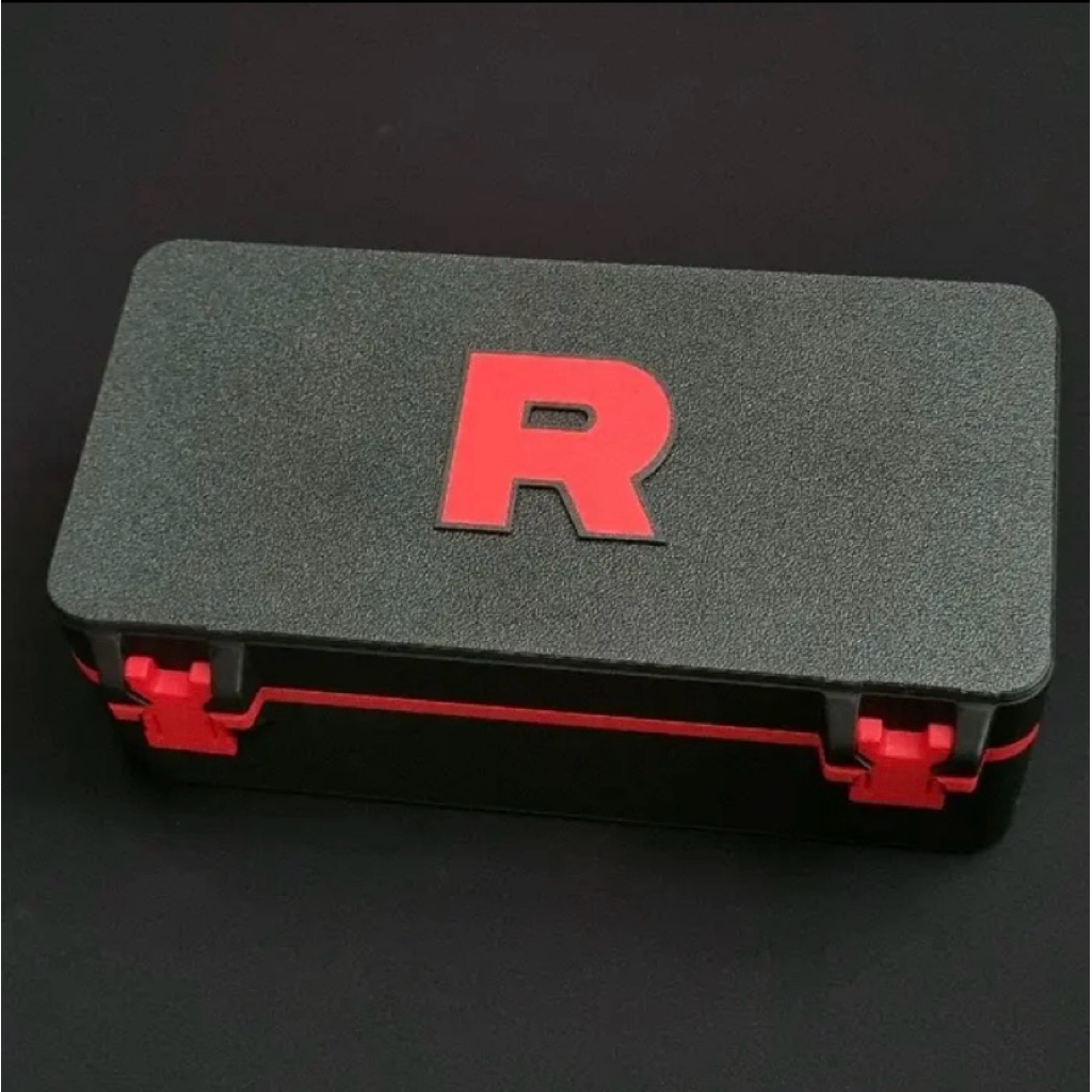 pokemon card toploader storage box / kotak penyimpanan kartu pokemon kapasitas besar - pokemon tcg c