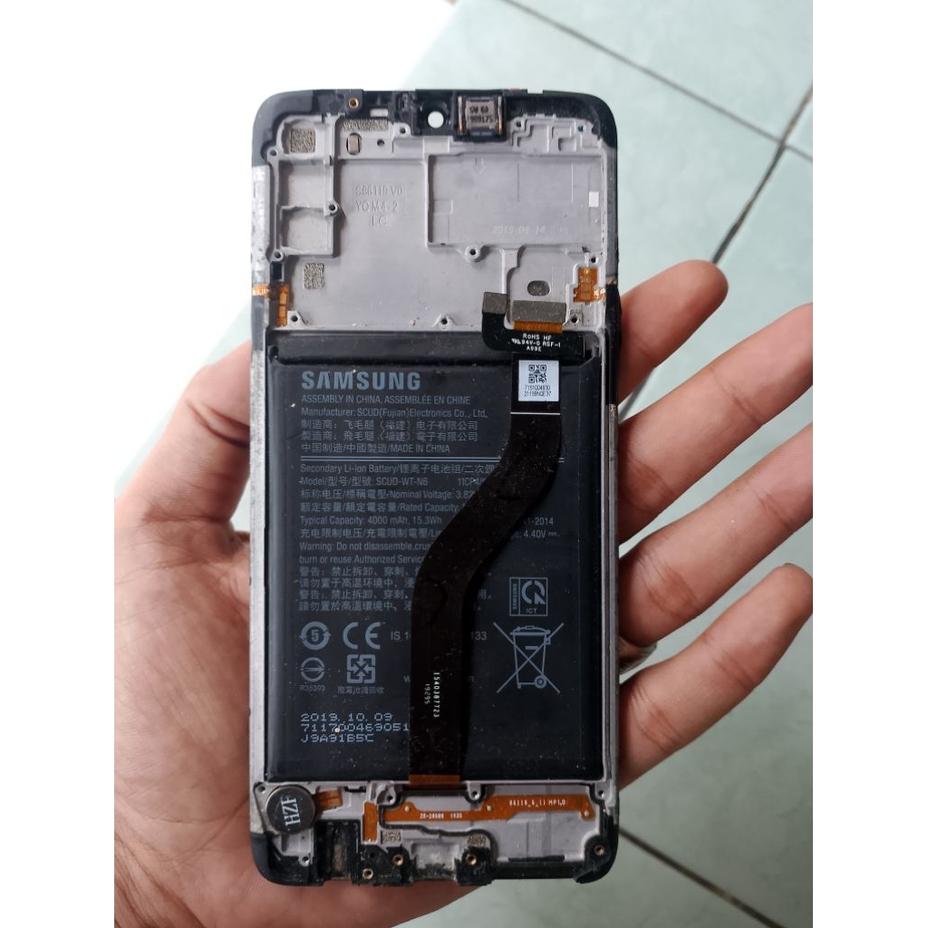 LCD ORIGINAL SAMSUNG A20S COPOTAN