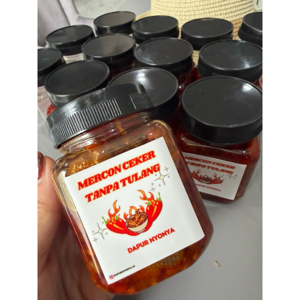 CEKER TANPA TULANG // SAMBAL CEKER // MERCON CEKER