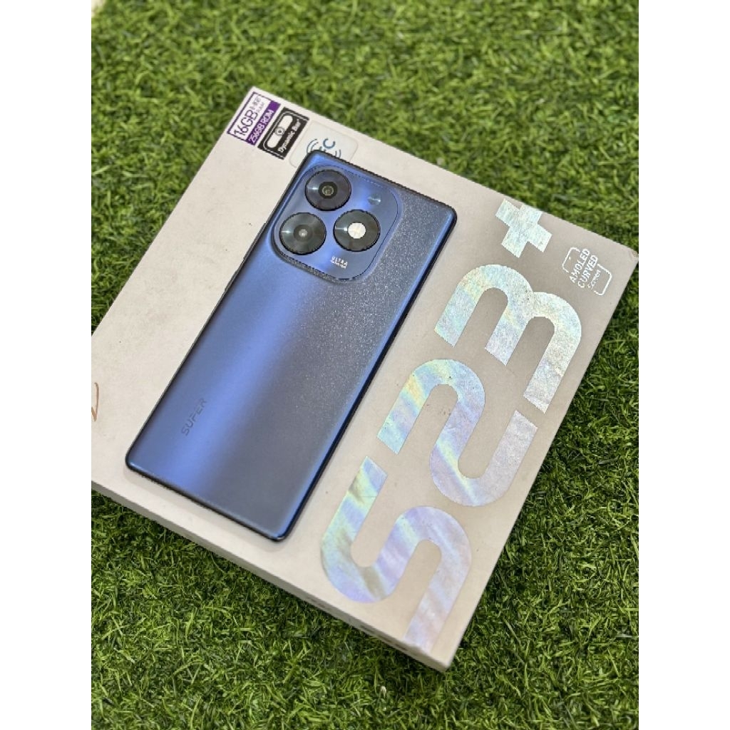 ITEL S23 PLUS 8/256GB SECOND LENGKAP NOMINUS RESMI INDONESIA