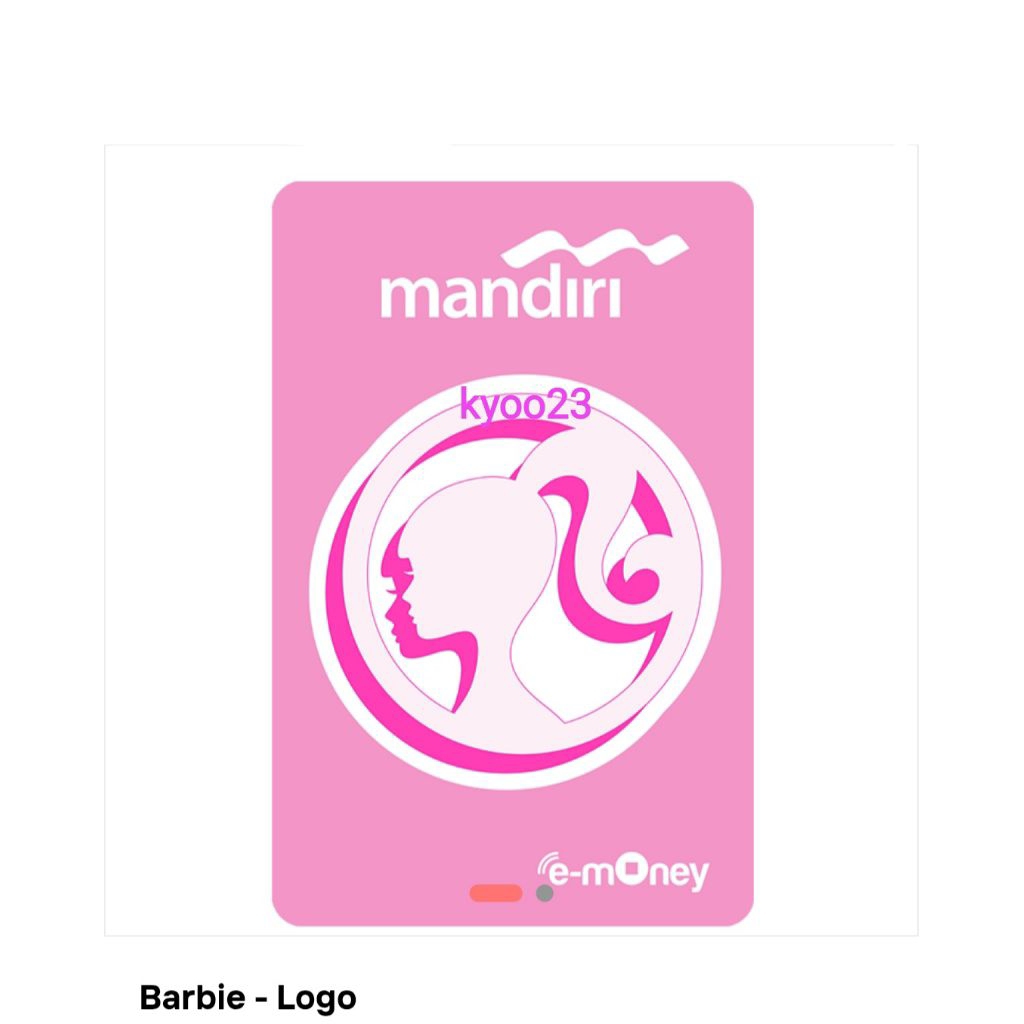 Mandiri E-Money Barbie Original
