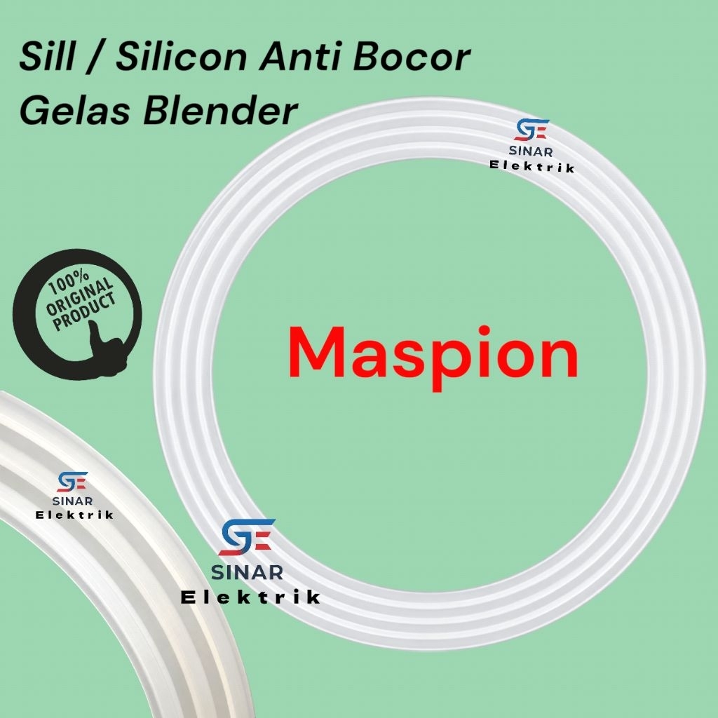 Sill / Seal Karet / Silikon / Silicon Anti Bocor Blender Maspion Gelas Jus dan Bumbu Kering