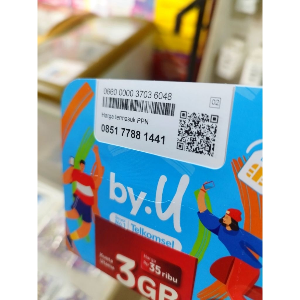 kartu telkomsel byU