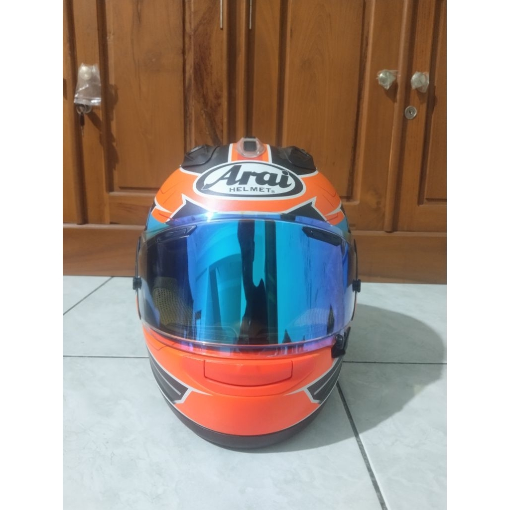 Helm ARAI RX7X Van der mark Size S Second Snell 2020D