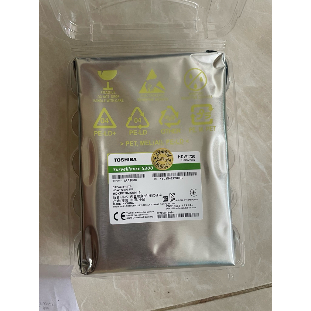 hardisk PC 2Tera