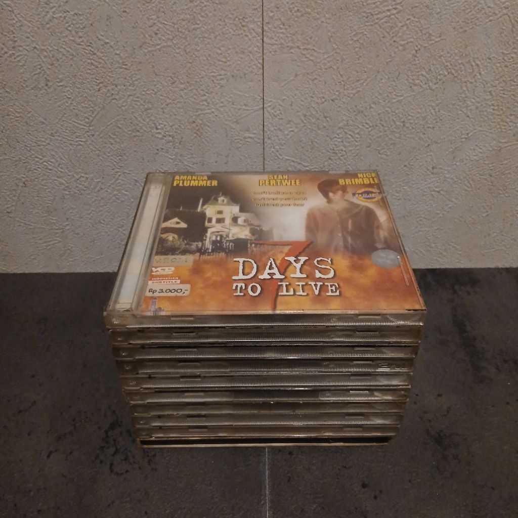 kaset vcd film barat original berbagai judul dan genre