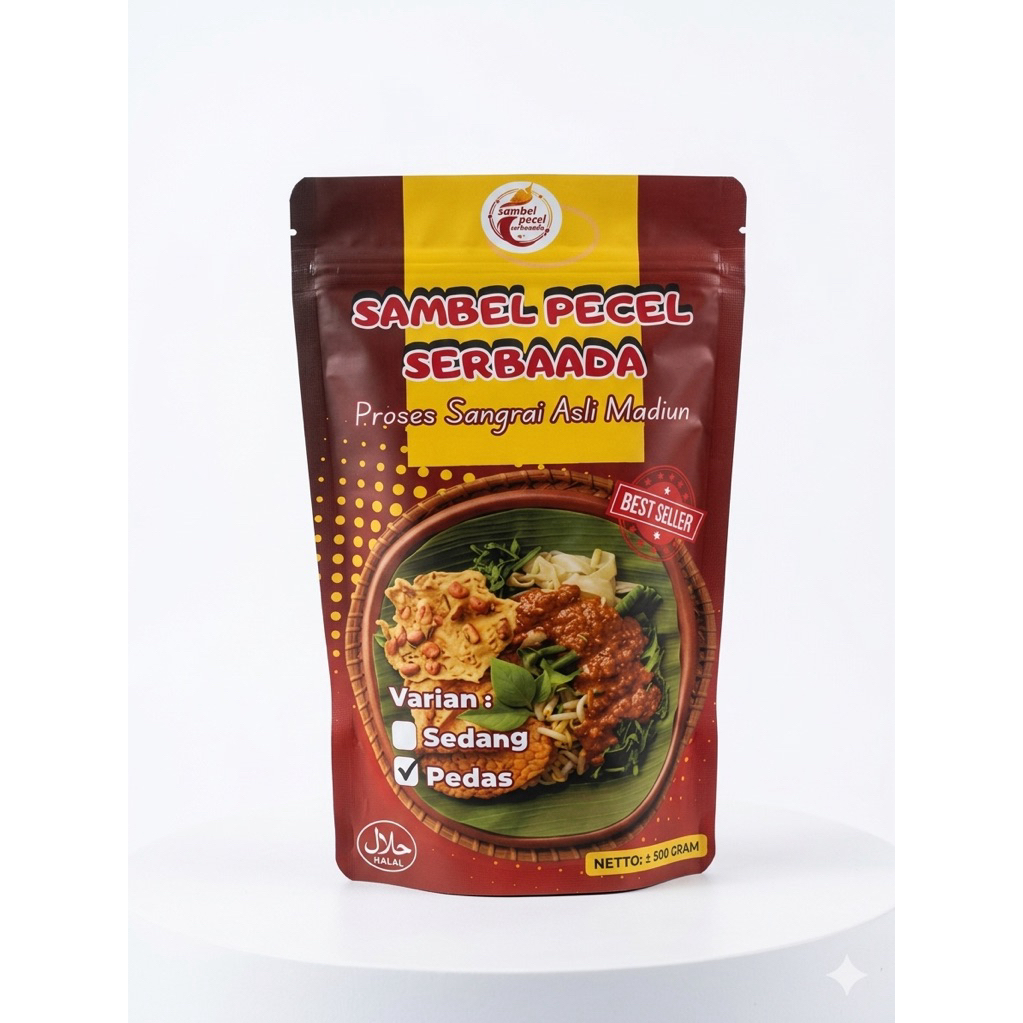 Sambel Pecel Serbaada 1 Kg Premium Asli Madiun | Sambel Pecel 1kg
