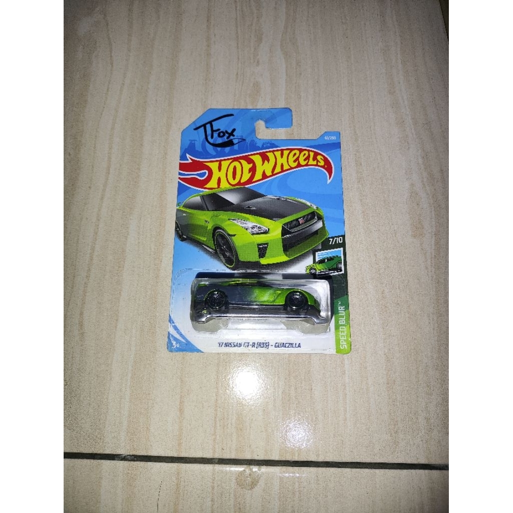HOTWHEELS NISSAN GTR R35