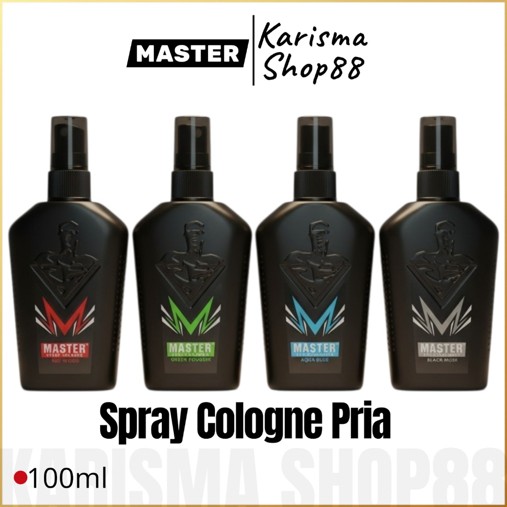 MASTER SPRAY COLOGNE PRIA 100ml / Parfum Pria Tahan Lama