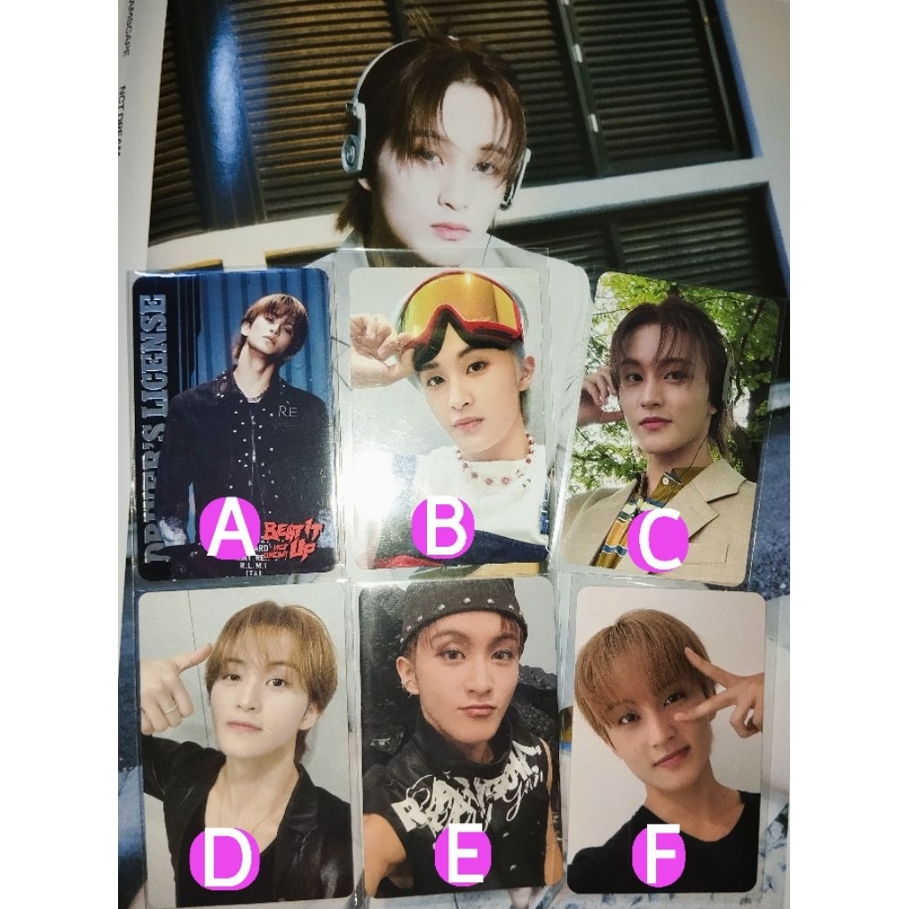 Photocard PC official Mark Lee NCT DREAM