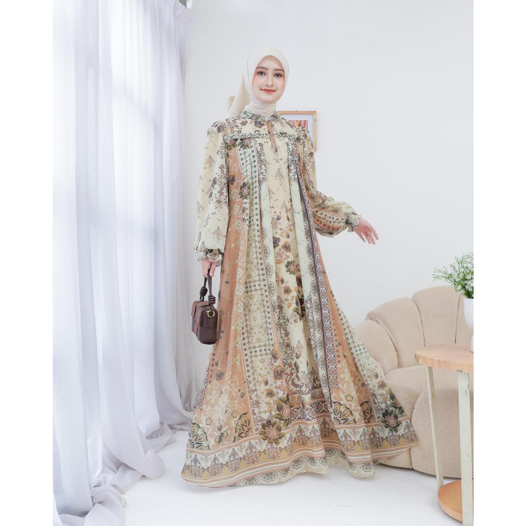 Isabella Dress - Gamis Anggun Simple dan Elegan