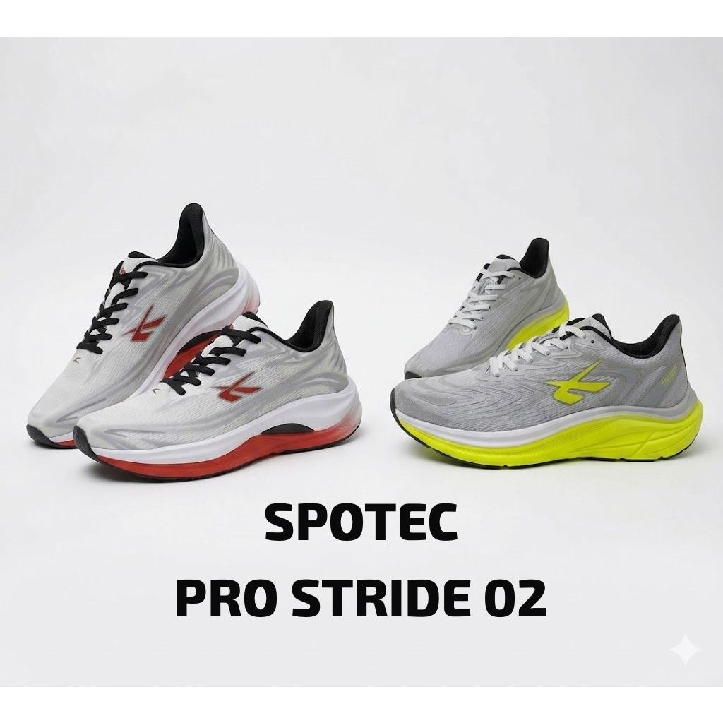 SPOTEC SEPATU LARI RUNNING PRIA DAN WANITA - SPOTEC PRO STRIDE 02