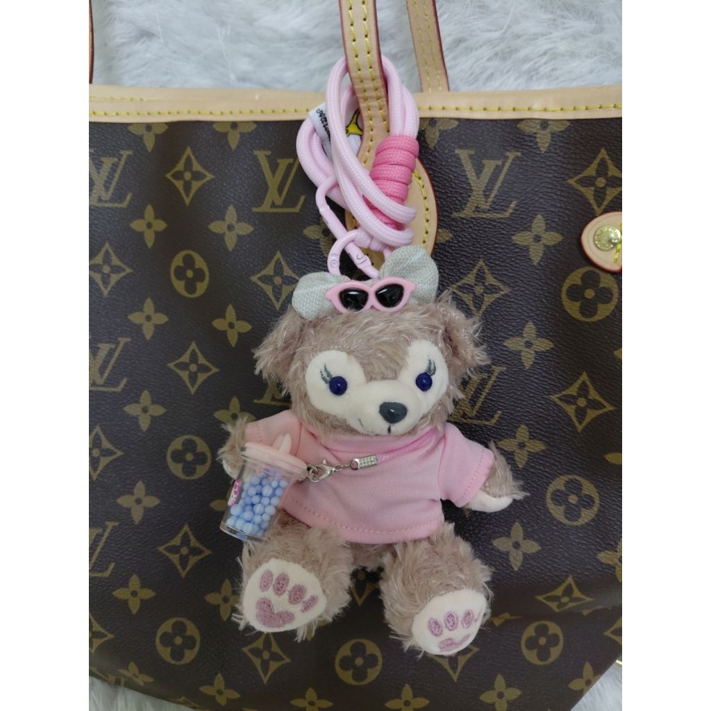 Ganci Boneka Beruang Boba Pink