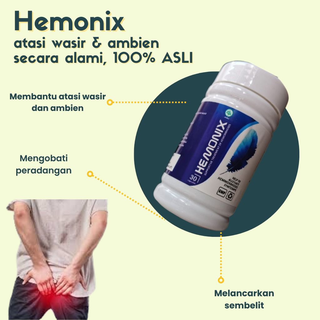 Hemonix obat herbal wasir