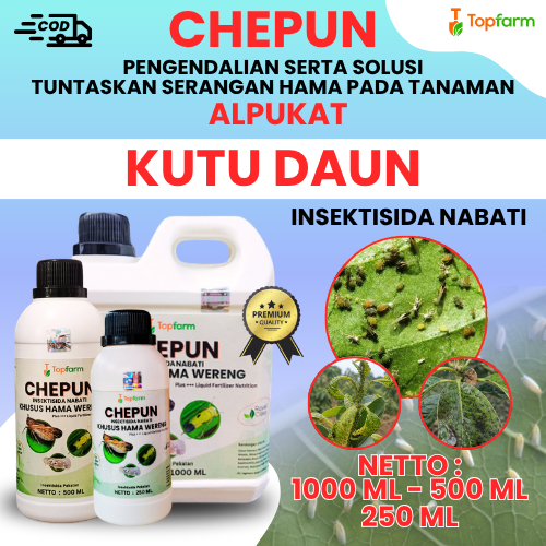 Obat Hama Tanaman Alpukat / Cairan Pembasmi Hama Kutu Daun / Pestisida Pembasmi Kutu Daun / Insektis