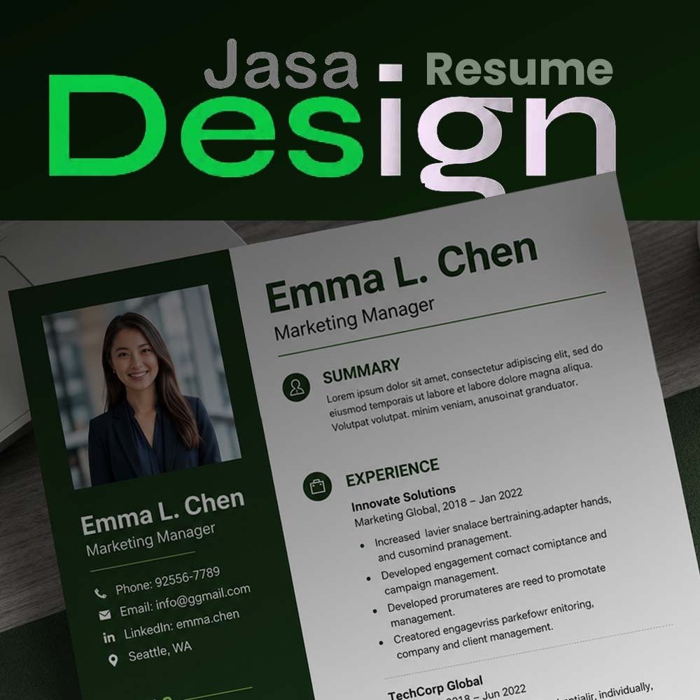 CV ATS Friendly | Jasa Pembuatan / Desain CV ATS Friendly |  jasa pembuatan surat lamaran