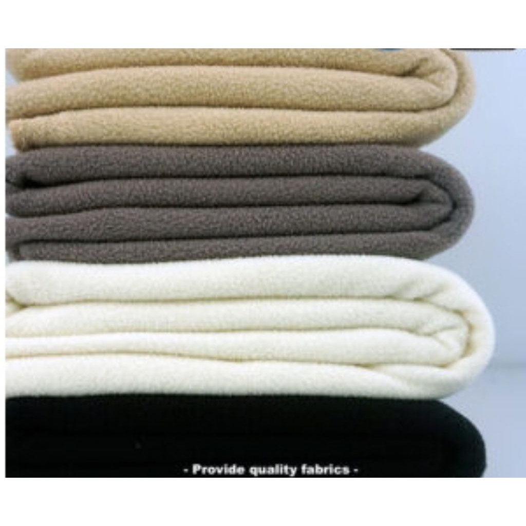 Bahan Polar Fleece Soft 1kg Bahan Kain Hoodie Celana