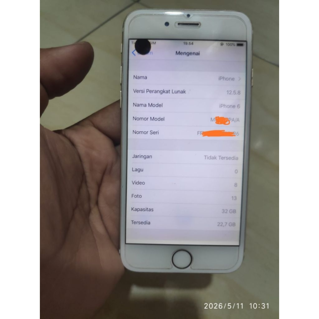 iphone 6 32gb ibox minus