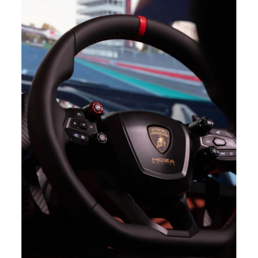 Moza Revuelto SIM Racing Steering wheel Automobili Lamborghini RS096