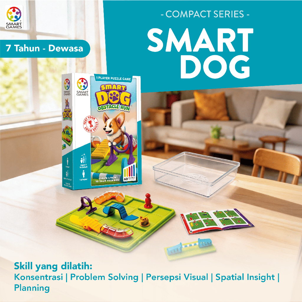 SmartGames Smart Dog Mainan Edukasi Anak