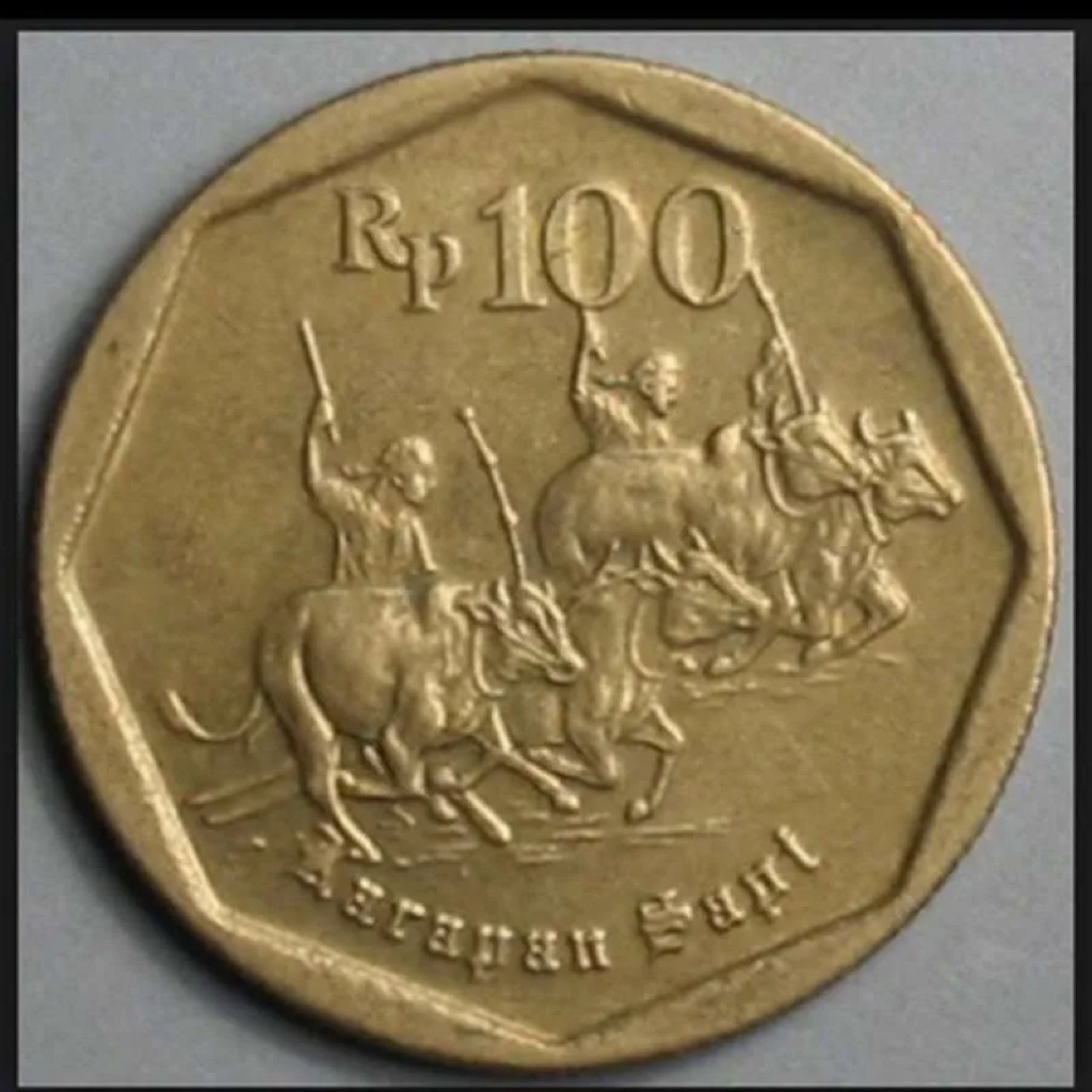 Uang koin 100 rupiah tahun 1994-1999