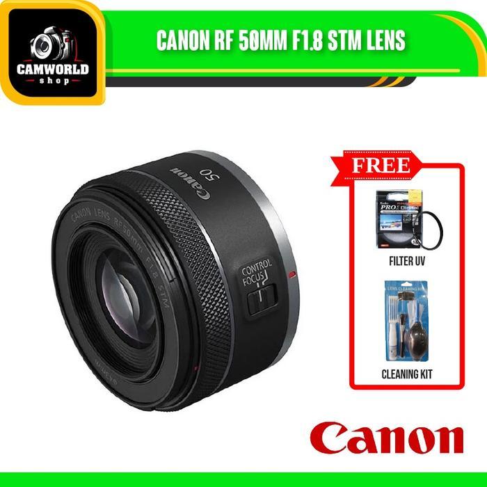 Canon RF 50mm f/1.8 STM - Lensa Canon RF 50mm F1.8 STM