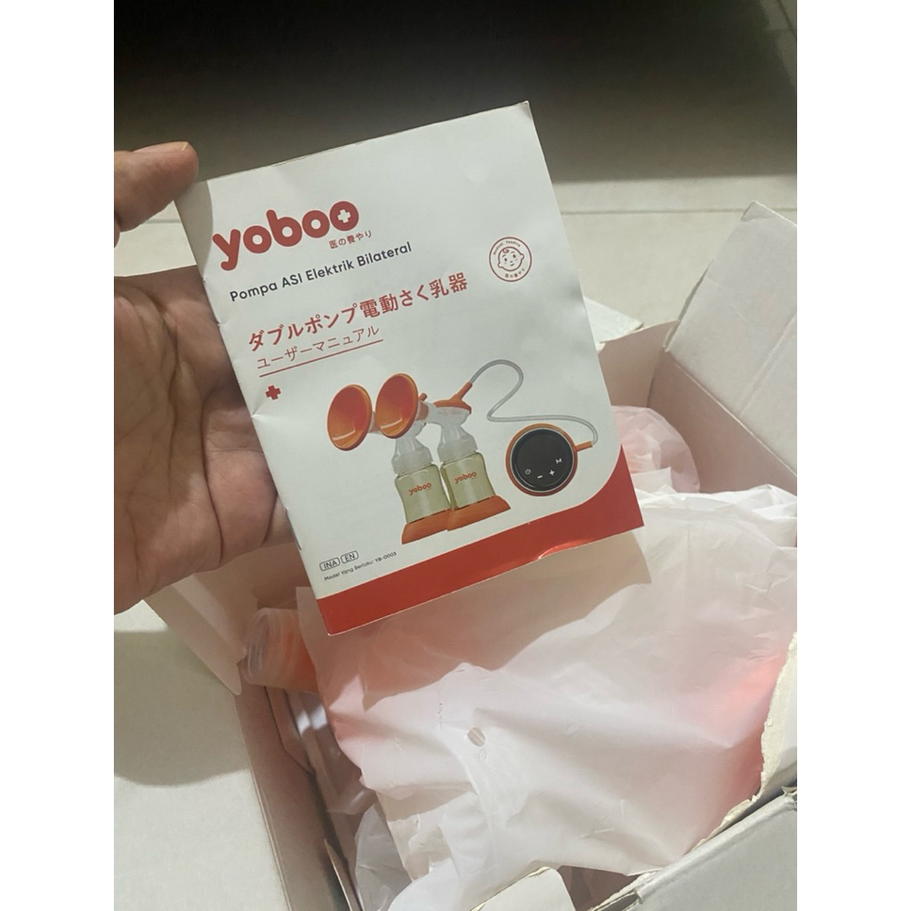Yoboo pompa asi elektrik gand adouble pump second