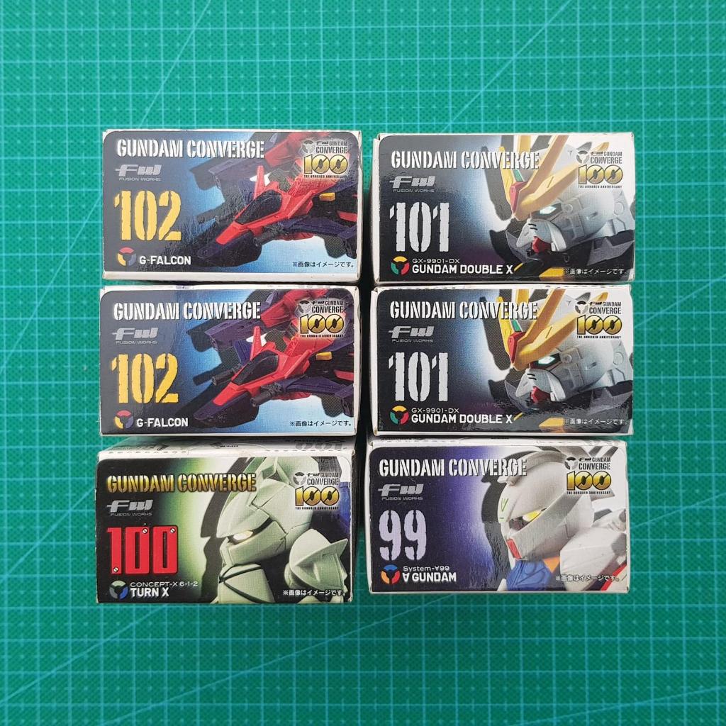 Bandai - Gundam Converge 17 Gundam DX101 + G-Falcon 102