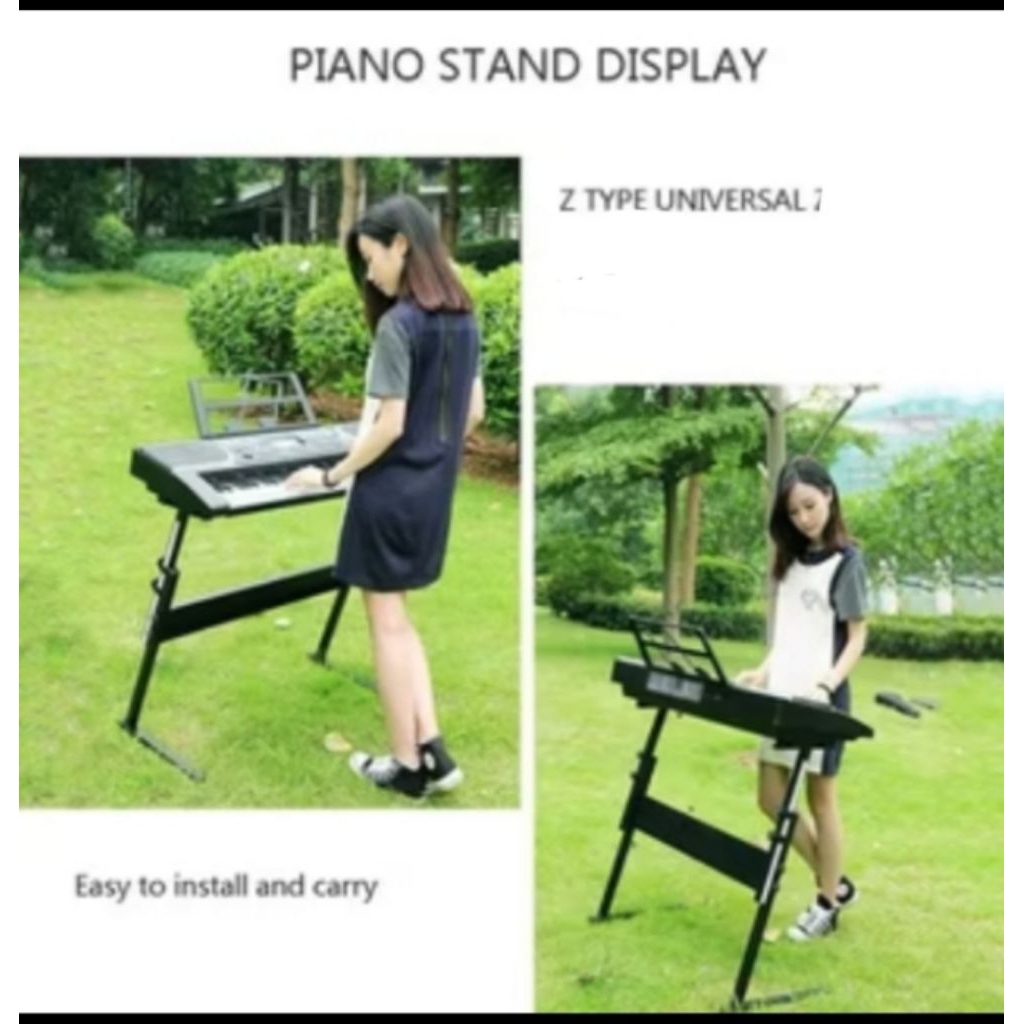 Stand piano/keyboard digital type Z