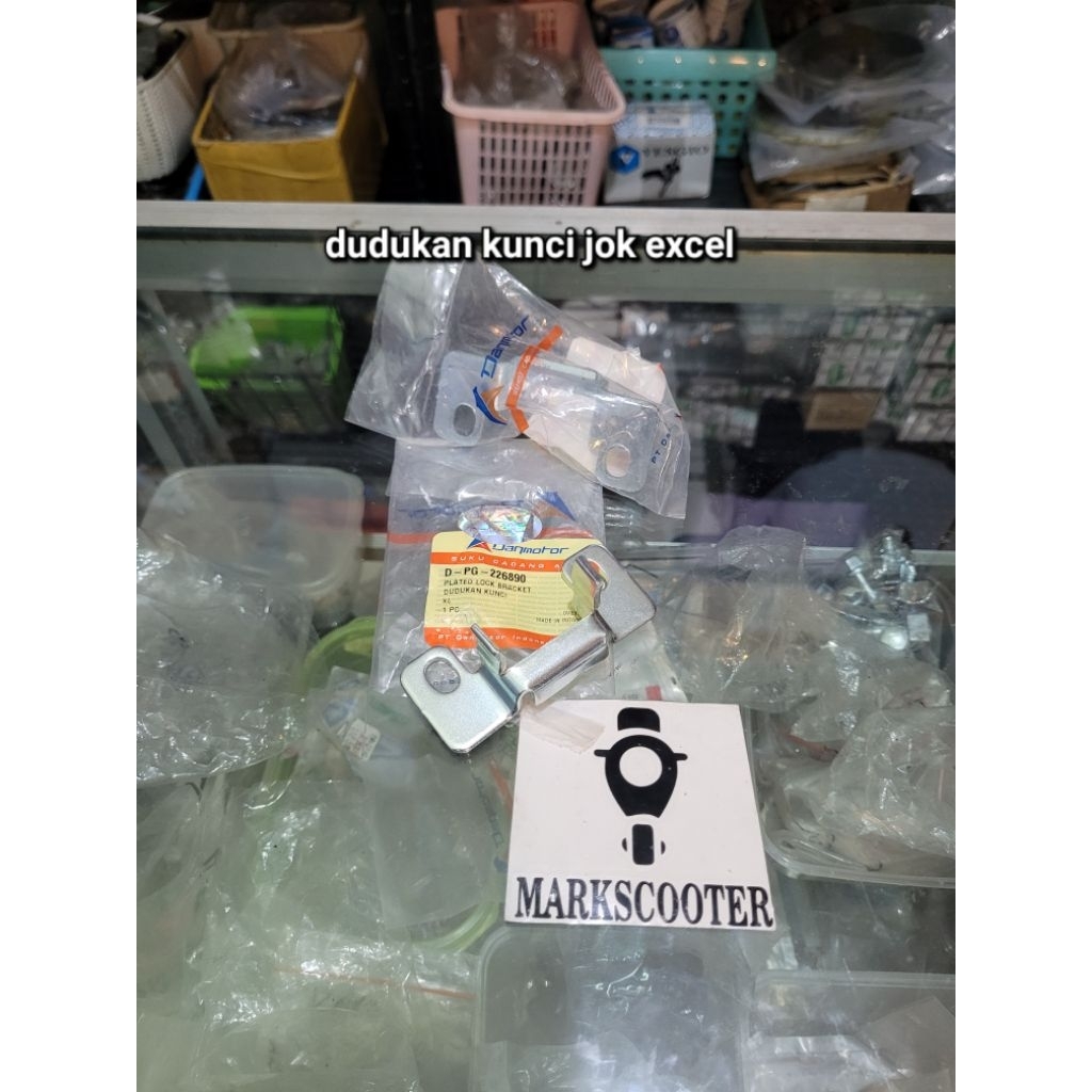 dudukan kunci jok vespa excel gawang kunci jok excel