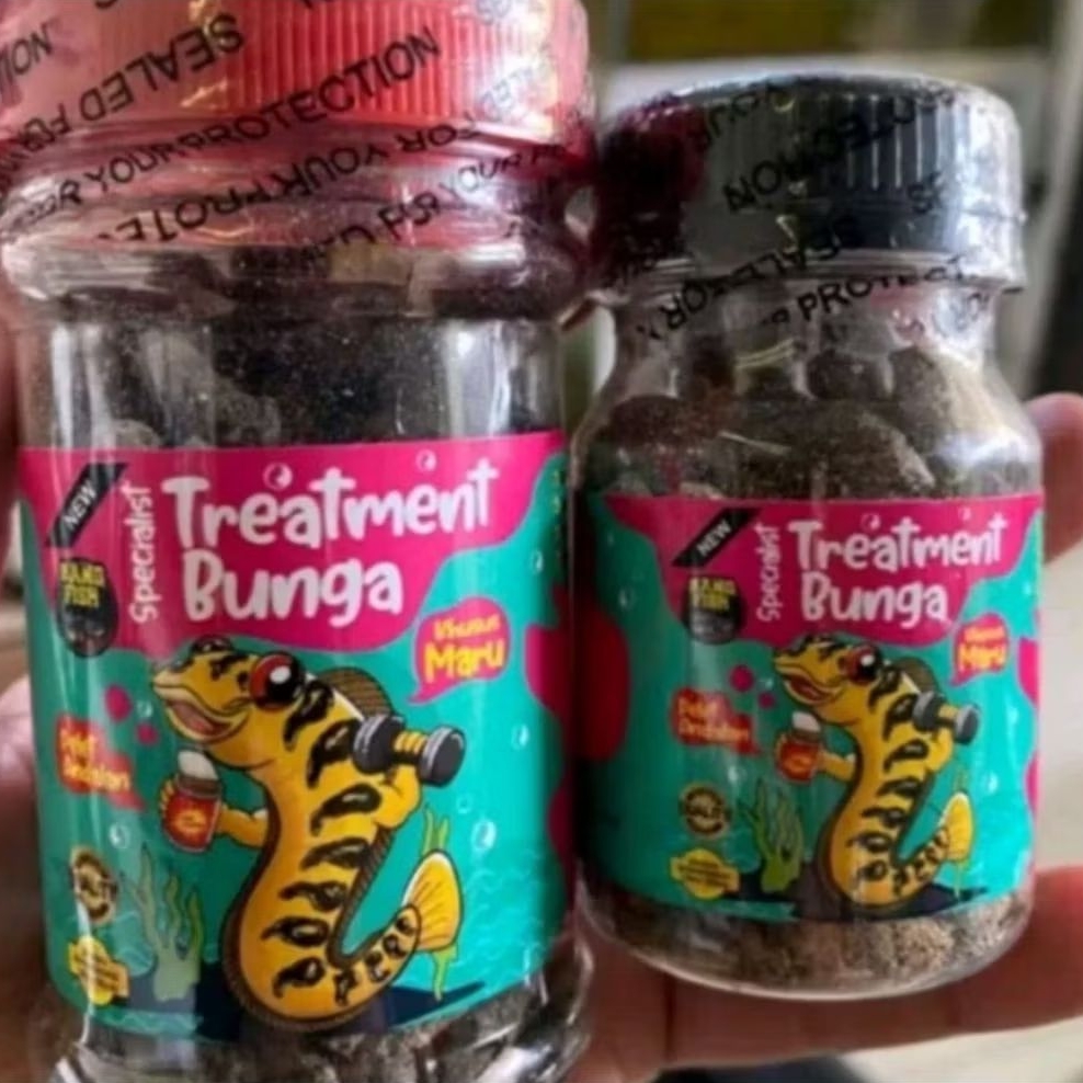 Pelet Andalan Bang Fish 60gr Progres Channa Maru Khusus Bunga