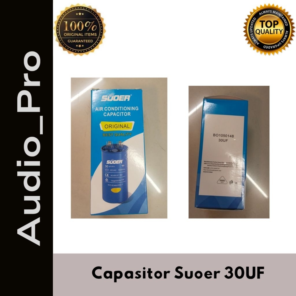 Capasitor AC Suoer 30UF Kapasitor AC Suoer 30uf Kapasitor