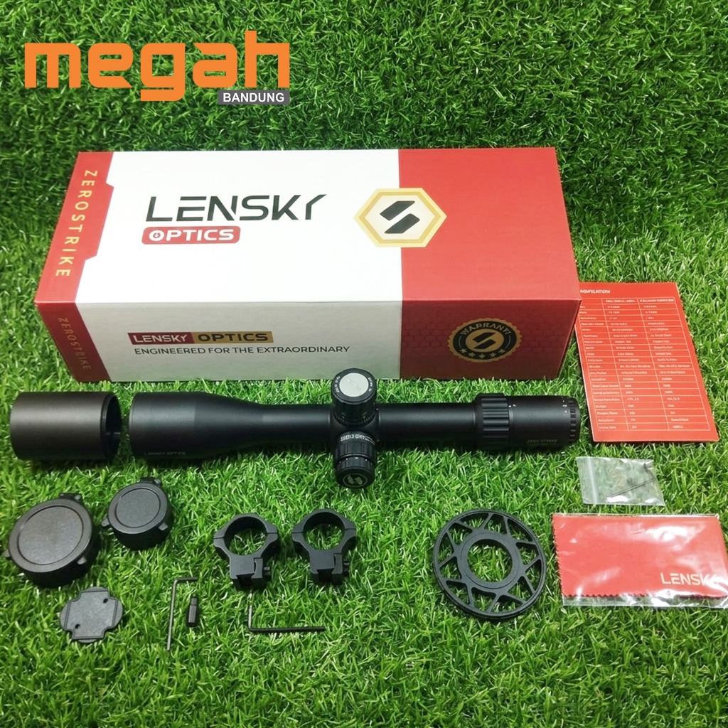 Lensky Teleskop 4-16X44 SFIR FFP Zero Stop