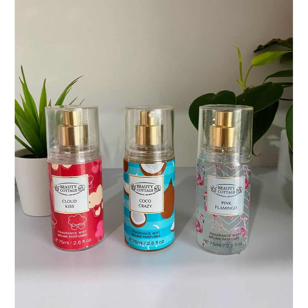 BEAUTY COTTAGE CLOUD KISS Fragrance Body Mist 75ml BPOM Parfum