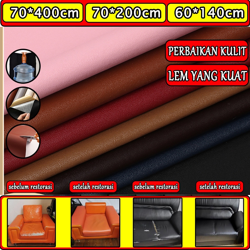 [profesional]  kulit kursi sofa rekat stiker kulit sofa stiker sofa sticker kulit pu stiker kursi st
