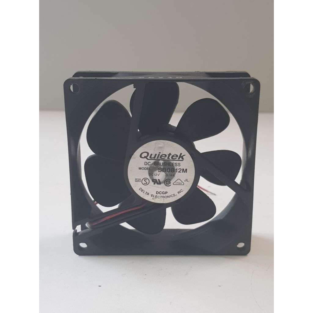 Fan kipas Delta DC 12V-0,14A 8x8cm 2pin