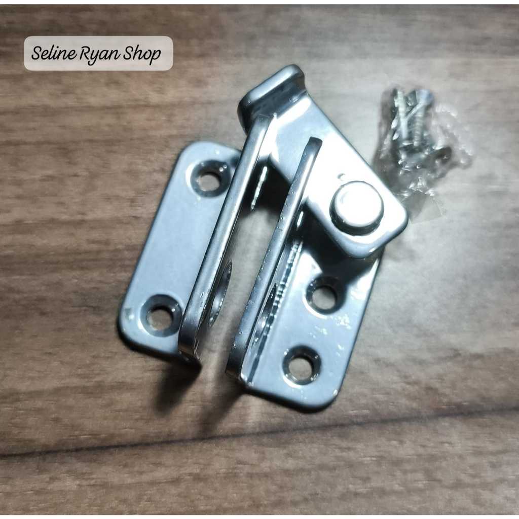 Gerendel Selot / Gerendel Overval / Cantolan Gembok Untuk Kunci Pintu Sliding Geser