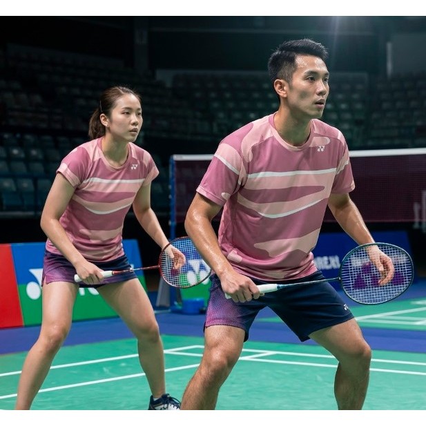 Baju Badminton Jersey YY 16763 pink